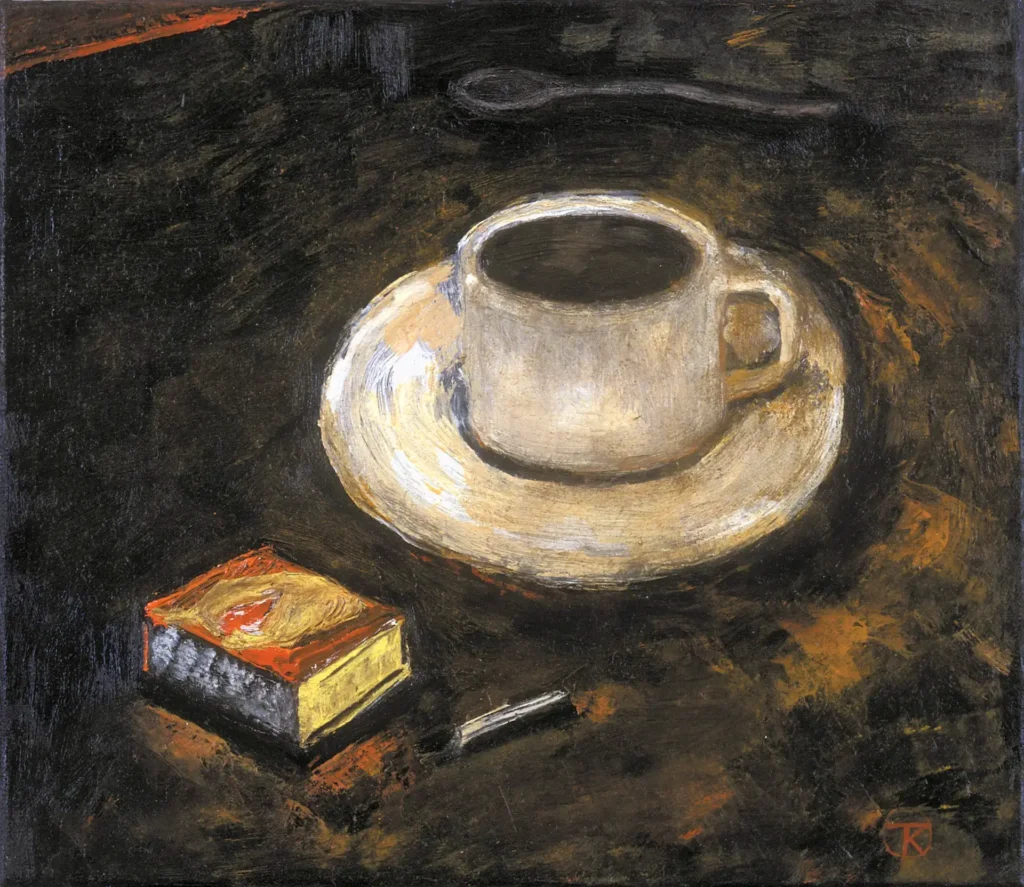 Feketekávé, o.v. 26x30 cm 2003